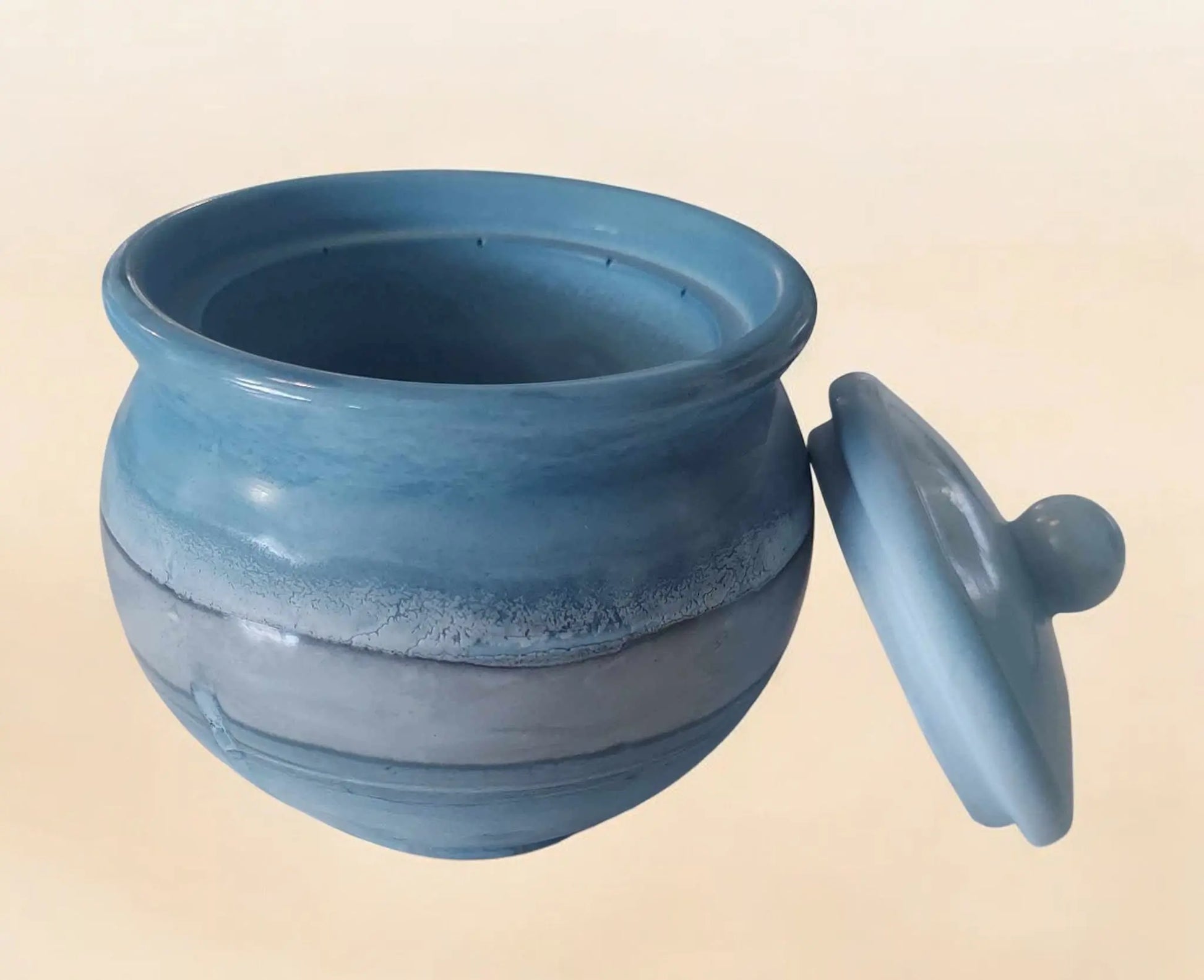 Handmade Resincrete Trinket Jar with Lid by JVD accessories - Image #4