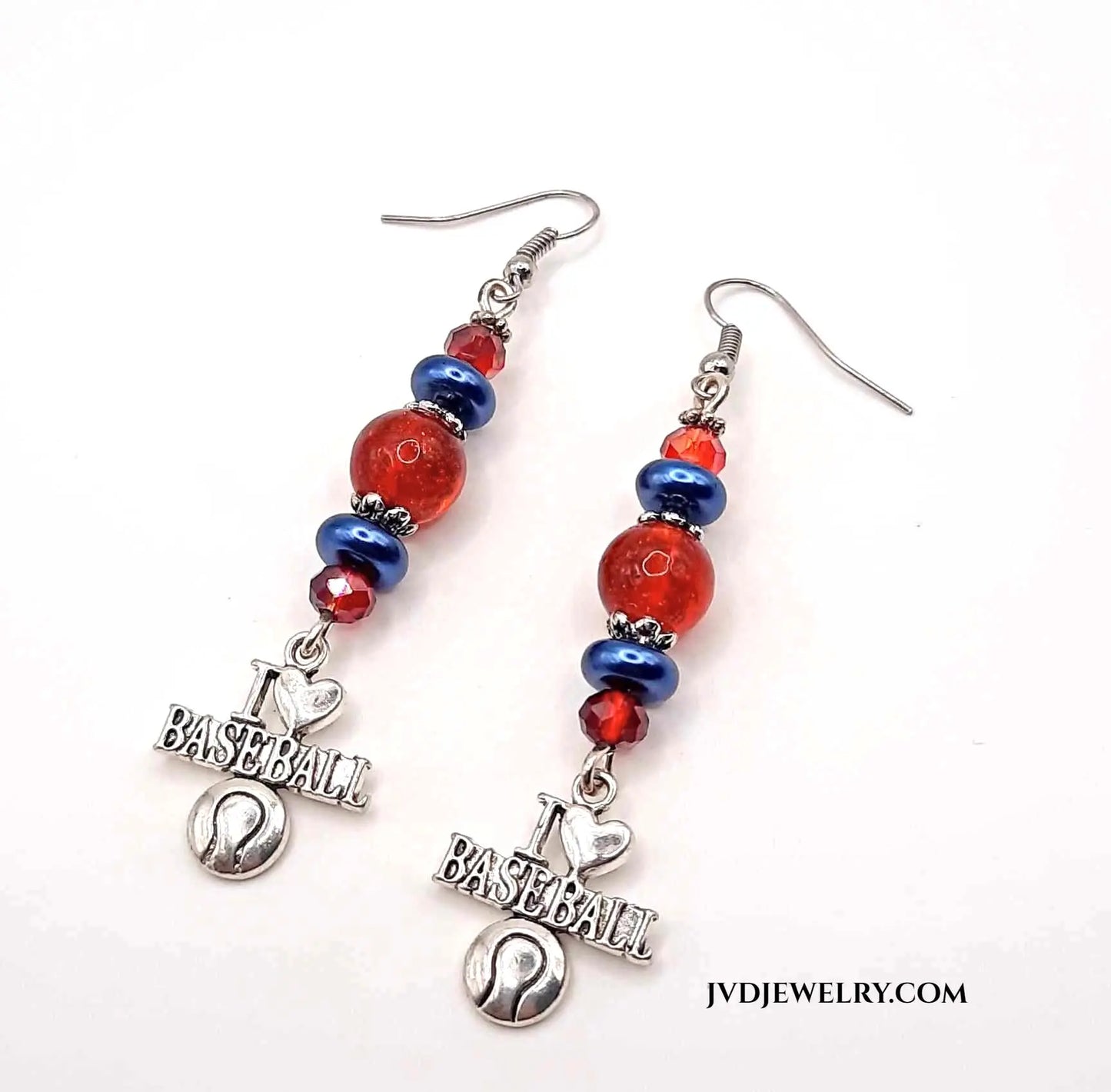 I love Baseball earrings