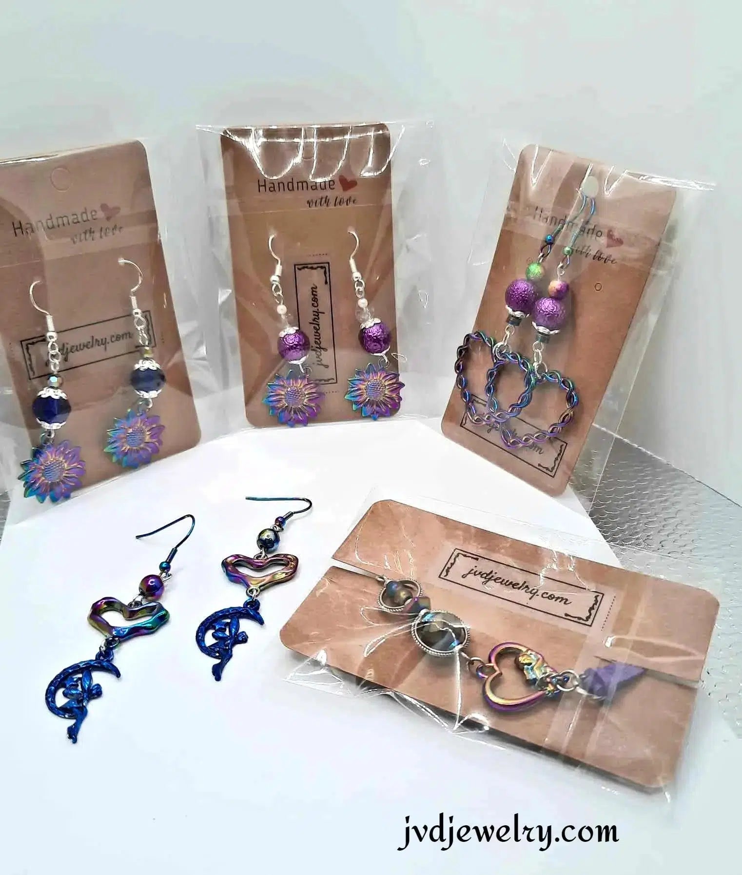 Ion Plating flower Necklace