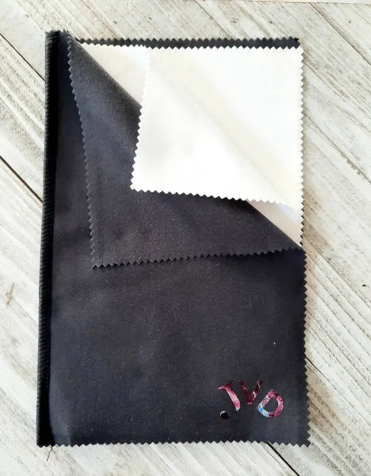 Polishing Cloth Large Jewelry Cleaning Cloths for Gold Silver and Platinum Jewelry, Coins Watches Silverware purse charms & accessories - Image #2