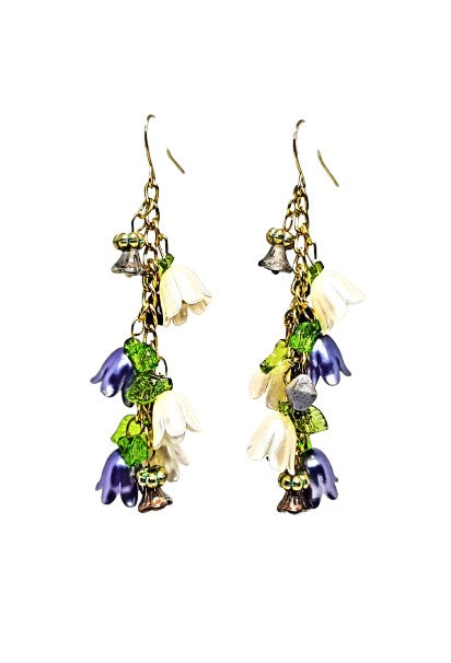 Bouquet of fleurs earrings