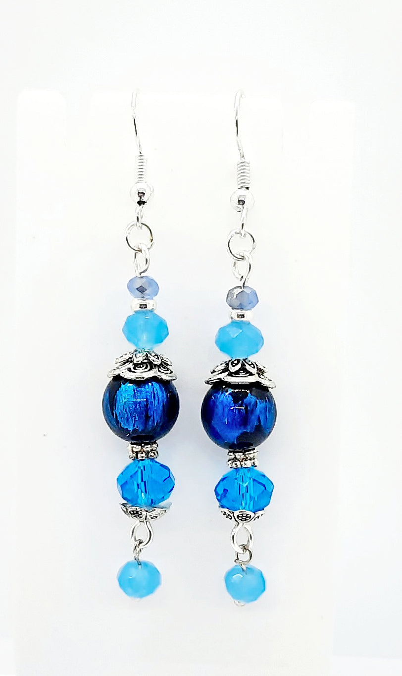 Soft feminine blue Earrings