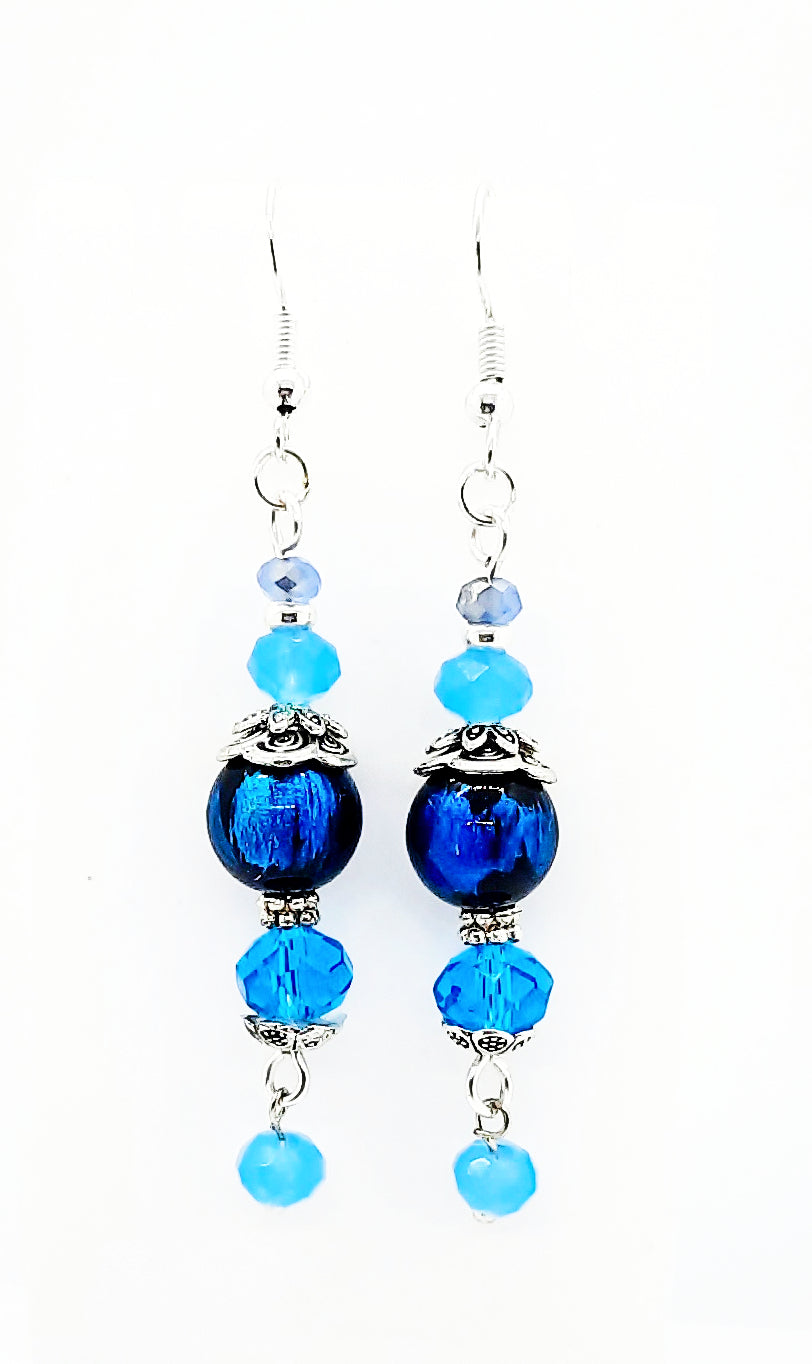 Soft feminine blue Earrings