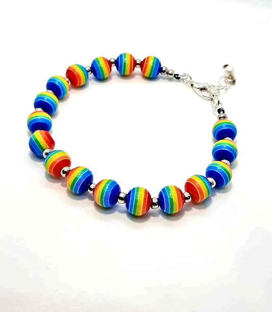 Rainbow colors bracelet