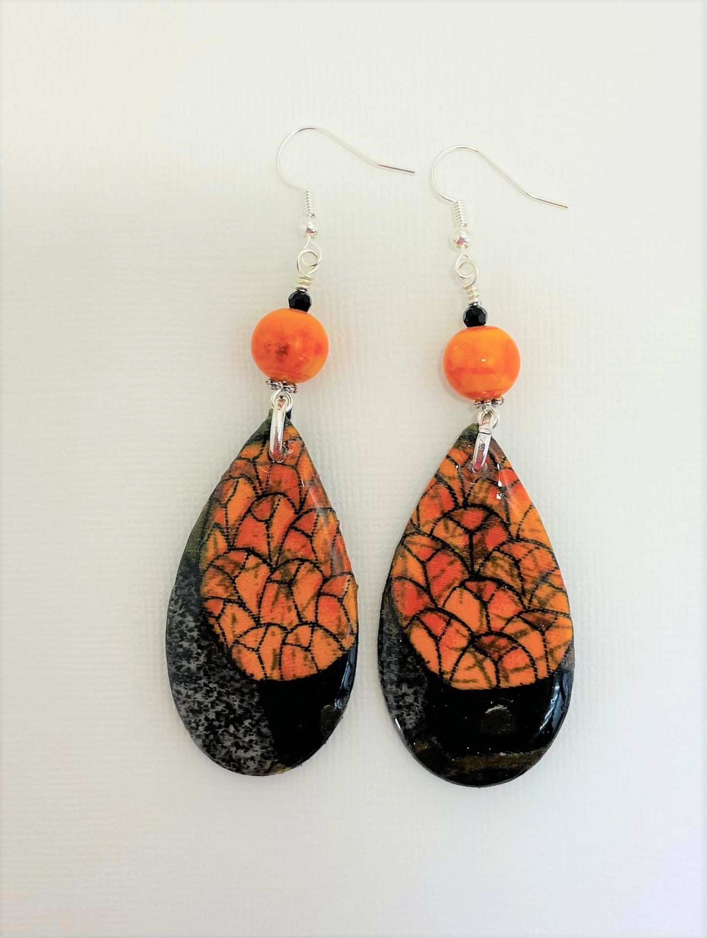 Fall Earrings handcrafted by Linda