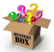 Surprise box might be (earrings necklaces bracelet accessories candles t-shirts) - Image #1