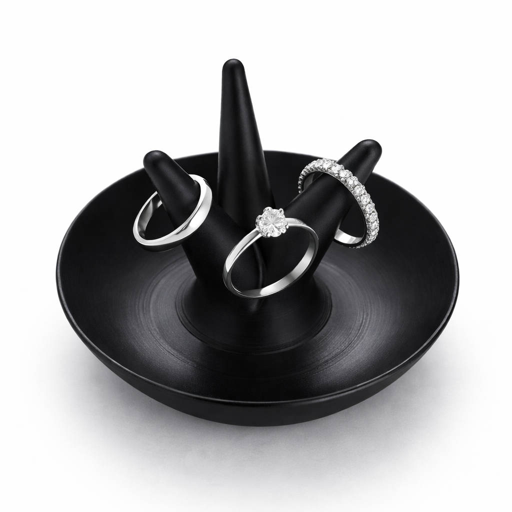 3D Printed Ring Holder – Custom Made | 3" x 4" | 5 Colors