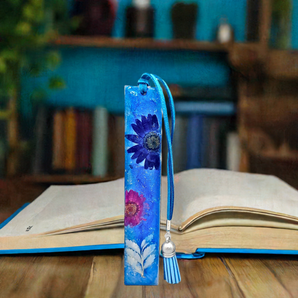 Handcrafted bookmark resincrete Accessories by JVD 5.5inches