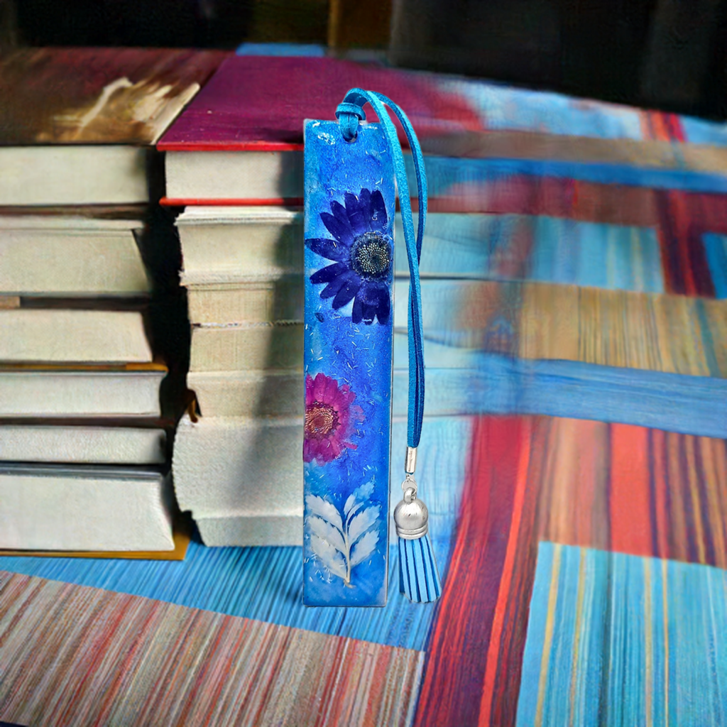 Handcrafted bookmark resincrete Accessories by JVD 5.5inches